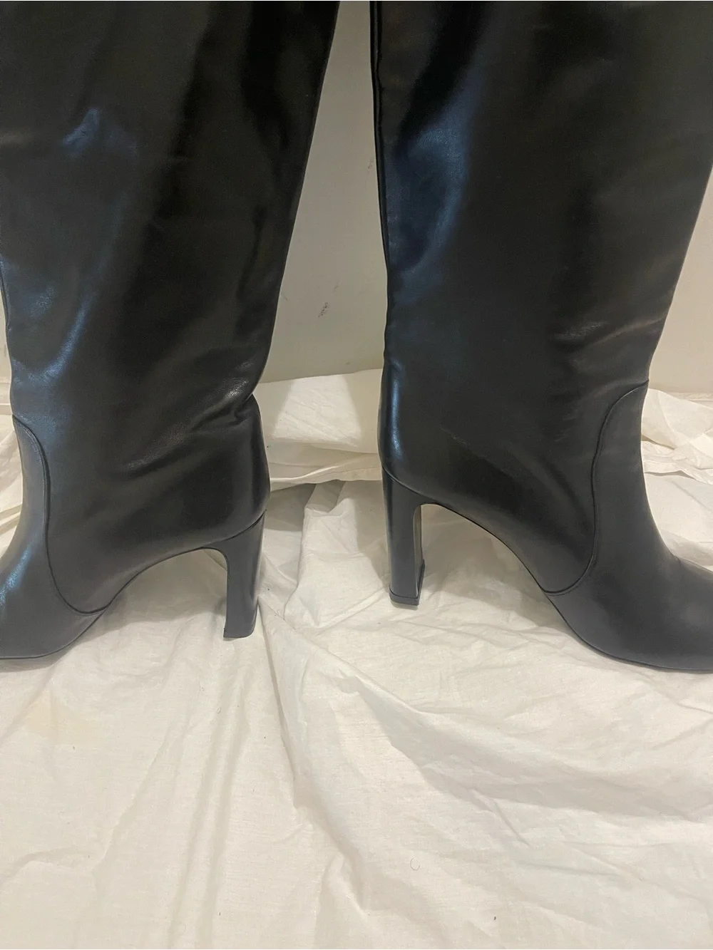 Stuart Weitzman OTK Leather Boots NWOB